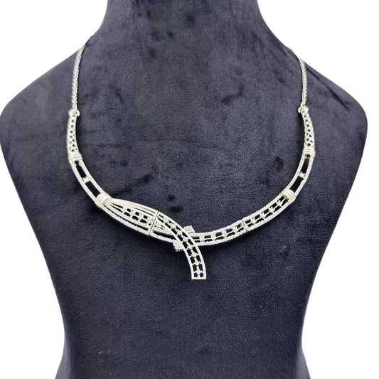 Silver Pandora's Treasure Necklace for Women