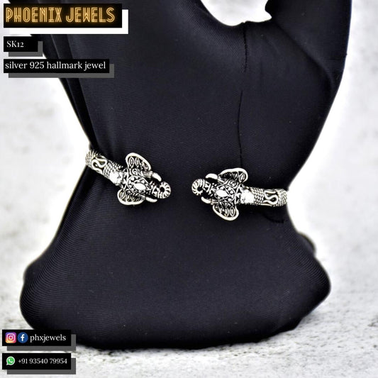 Silver Elephant bracelet for women