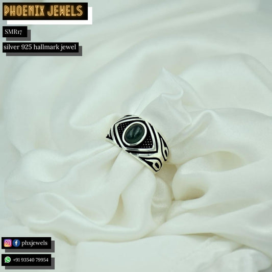 Silver Serpent Ring for Men