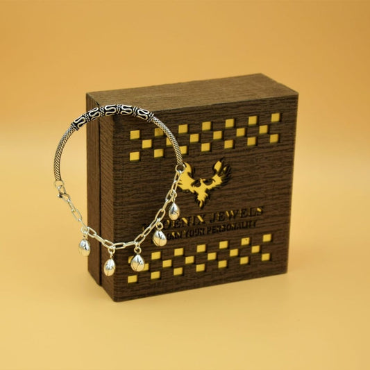 Silver echidna bracelet for women
